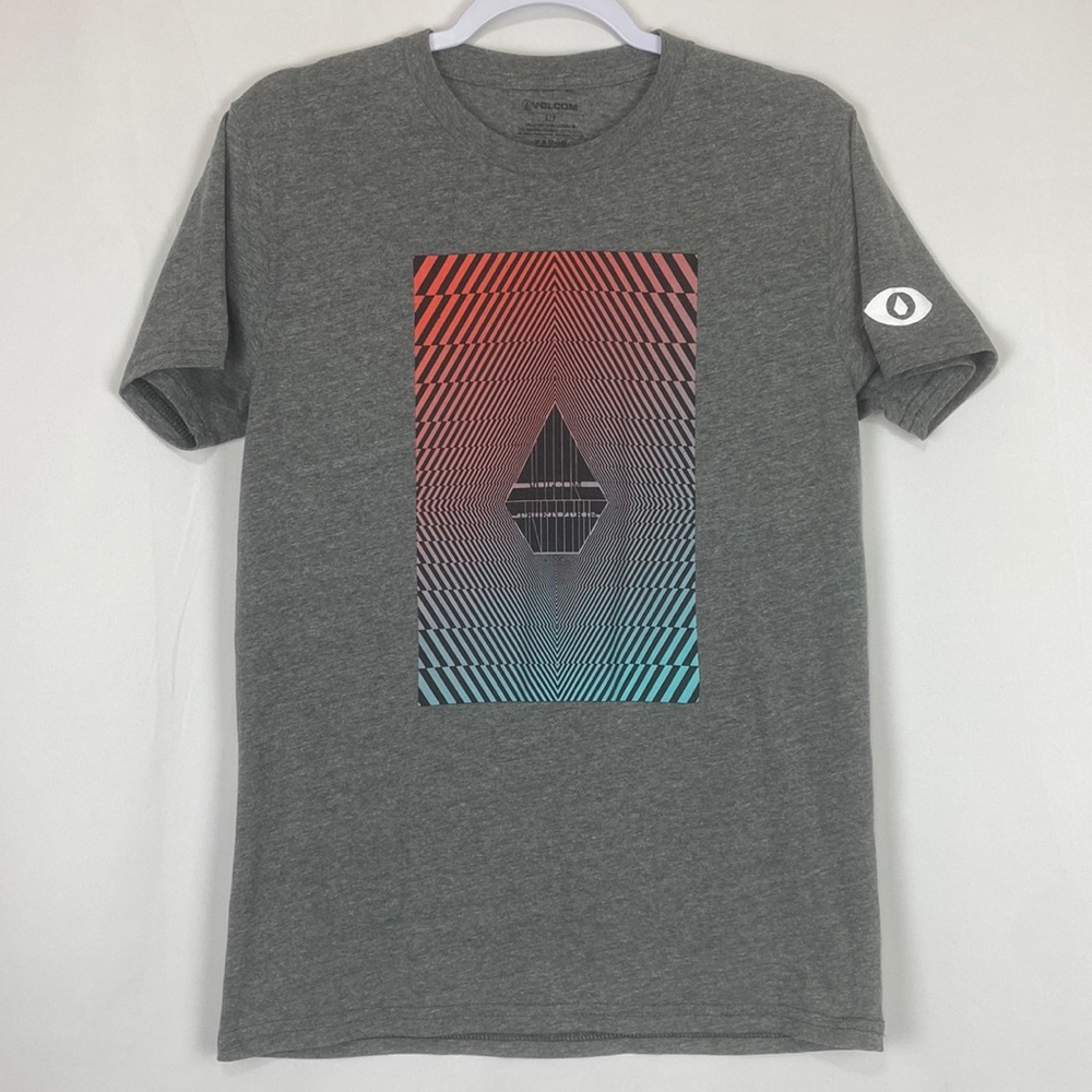 Volcom Men's Small Graphic Design Short Sleeve T-Shirt